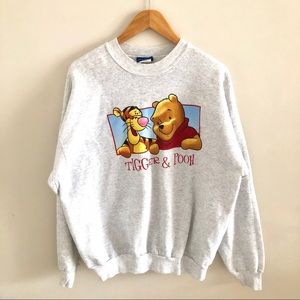 Disney Pooh and Tigger grey sweatshirt